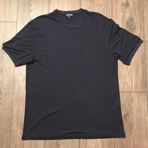 Giorgio Armani Black Crew Neck Shirt